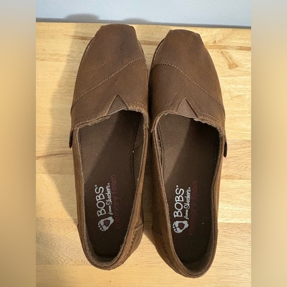 Bobs Skechers Shoes Womens 9.5 Chill Lugs Urban Spell Cabin Slip On 113352 Brown - Picture 4 of 8